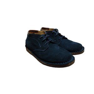 Boys Kenneth Cole New York Real Suede Kids Shoes Blue Size 9 Boys